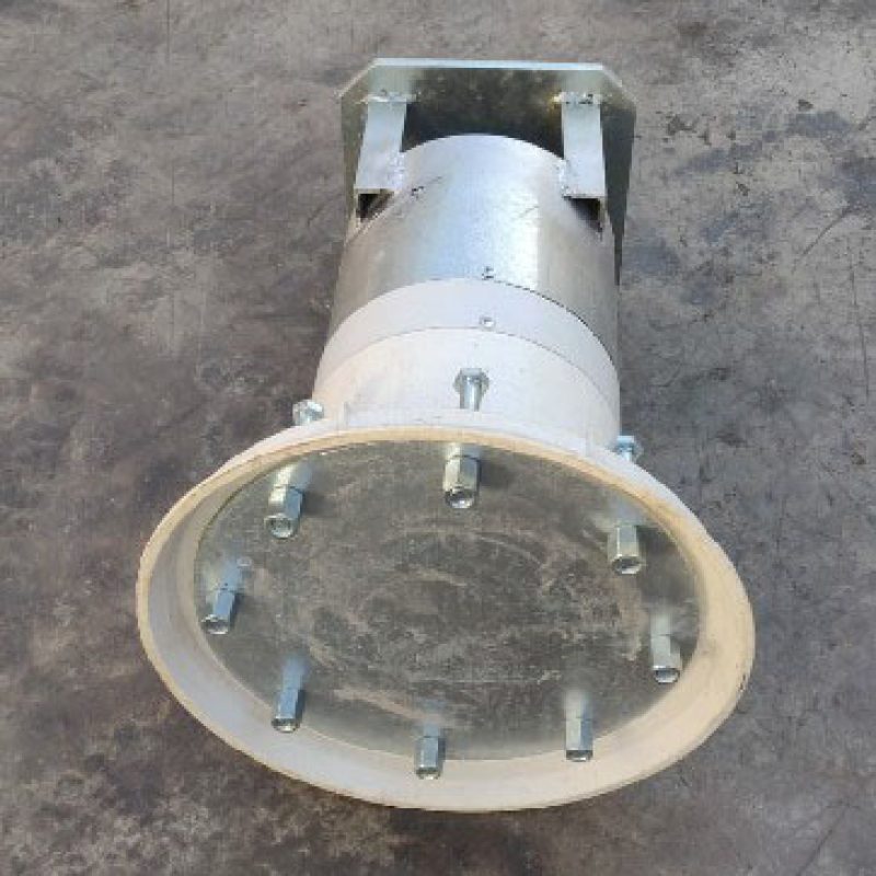 צינור 8 צול + פלטה מגן